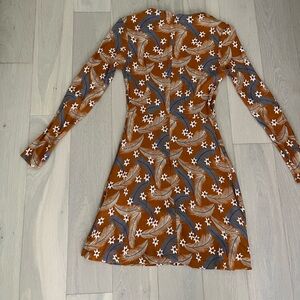 And other stories mini long sleeve dress .size 0